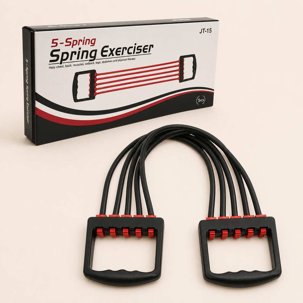 Banda Elástica de Resistencia Ajustable NIDO FIT™ | 5 Niveles de Intensidad para Entrenamiento de Fuerza